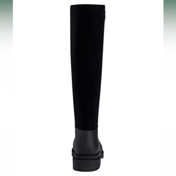 Melissa black flocked boot - Picture 5 of 8